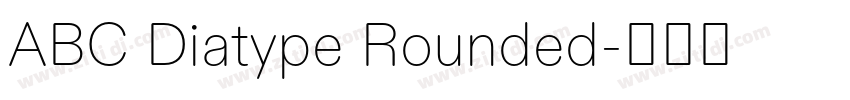 ABC Diatype Rounded字体转换 ABC Diatype Rounded字体转换